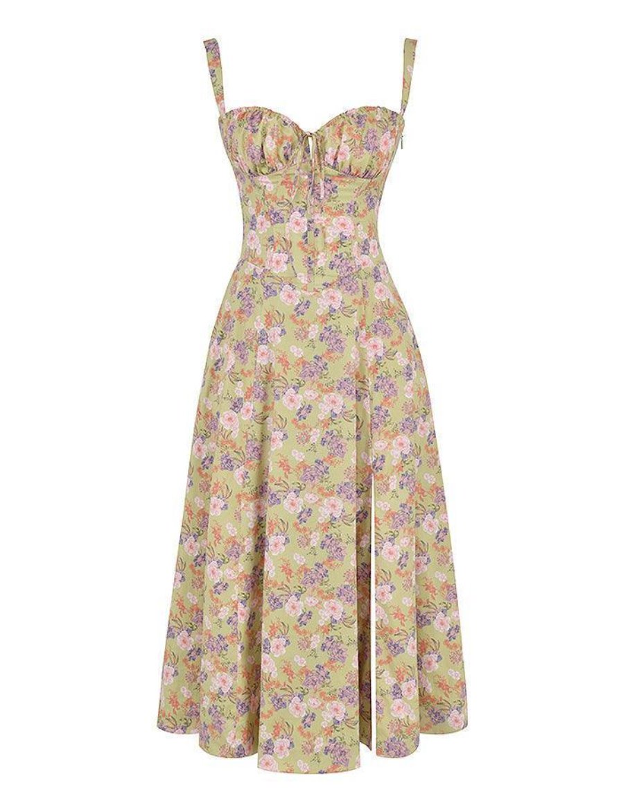 Bianca Milkmaid Midi Dress