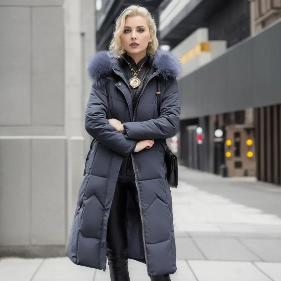 Zania Long Warm Winter Coat