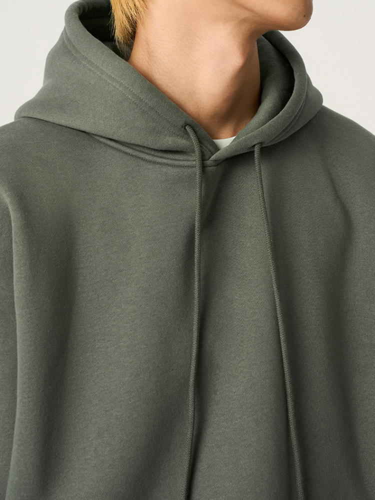 Inflation Padded 350g Fleece Hoodie