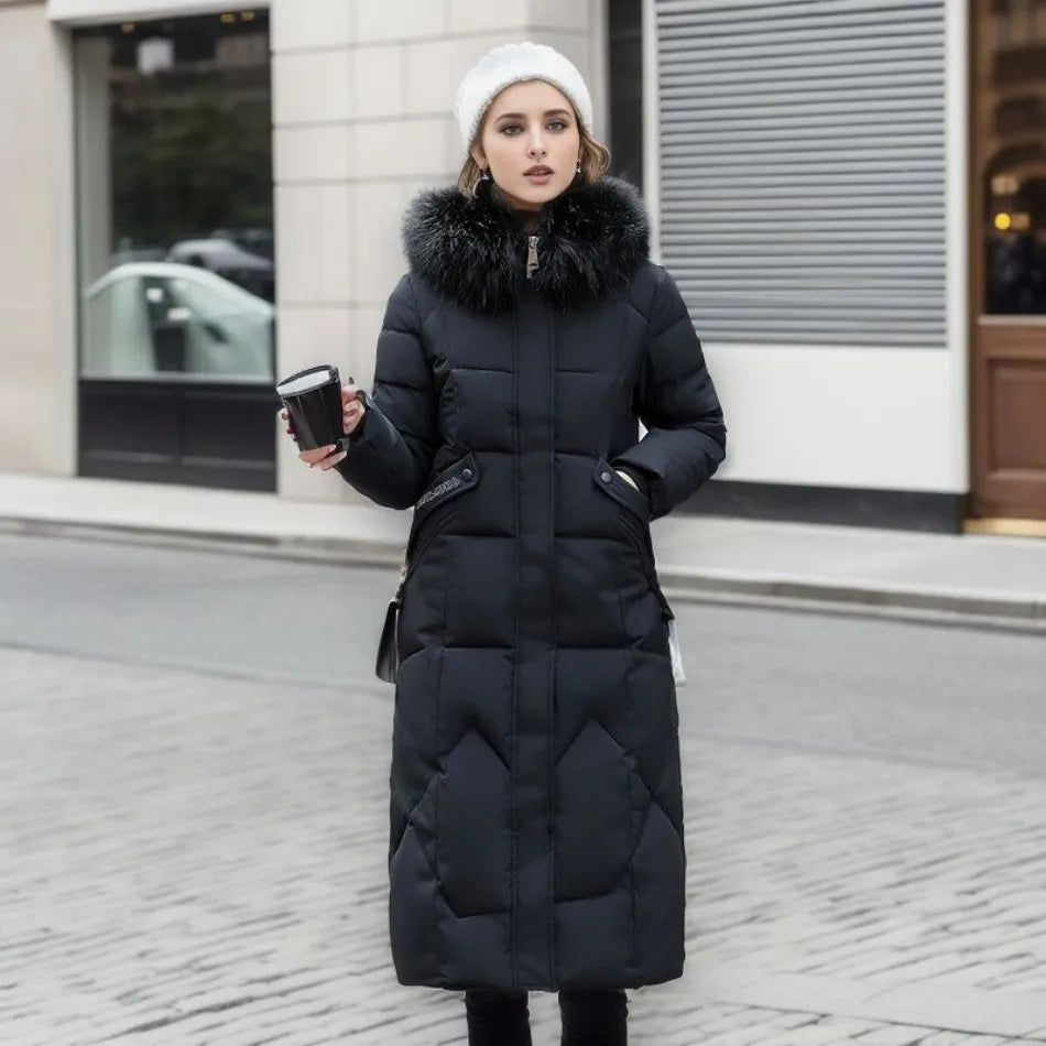 Zania Long Warm Winter Coat