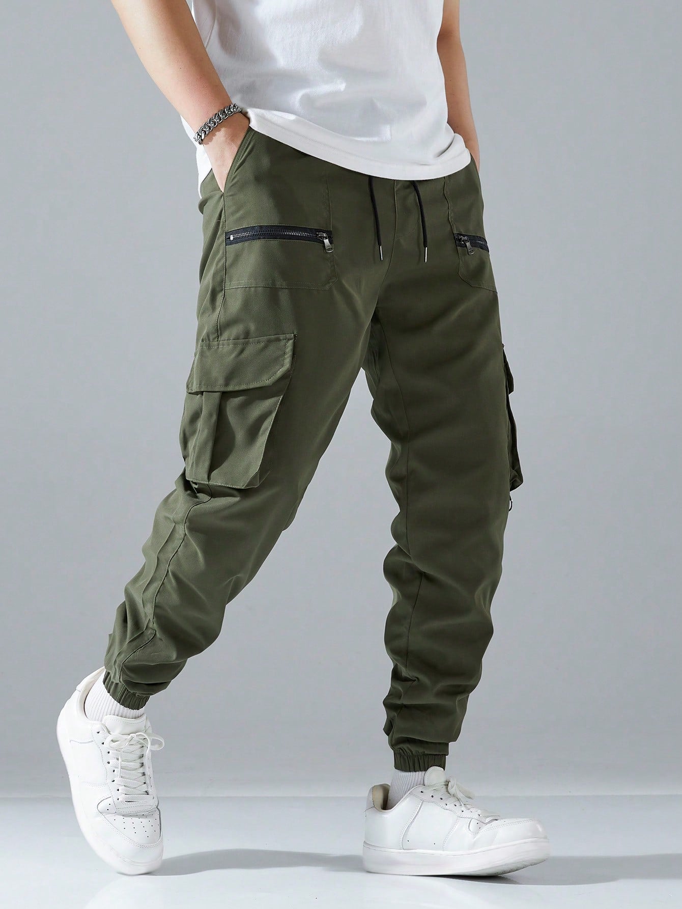 Infinity Men's Loose-Fit Cargo Pants