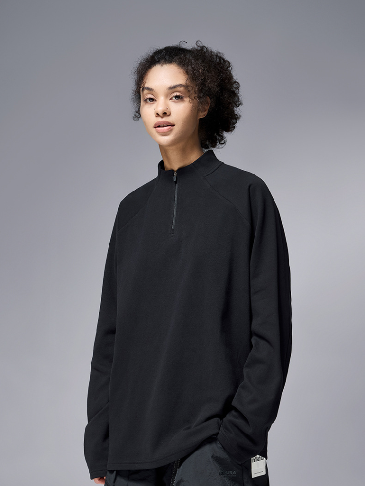 Double-sided Fleece Half-Zip Jumper