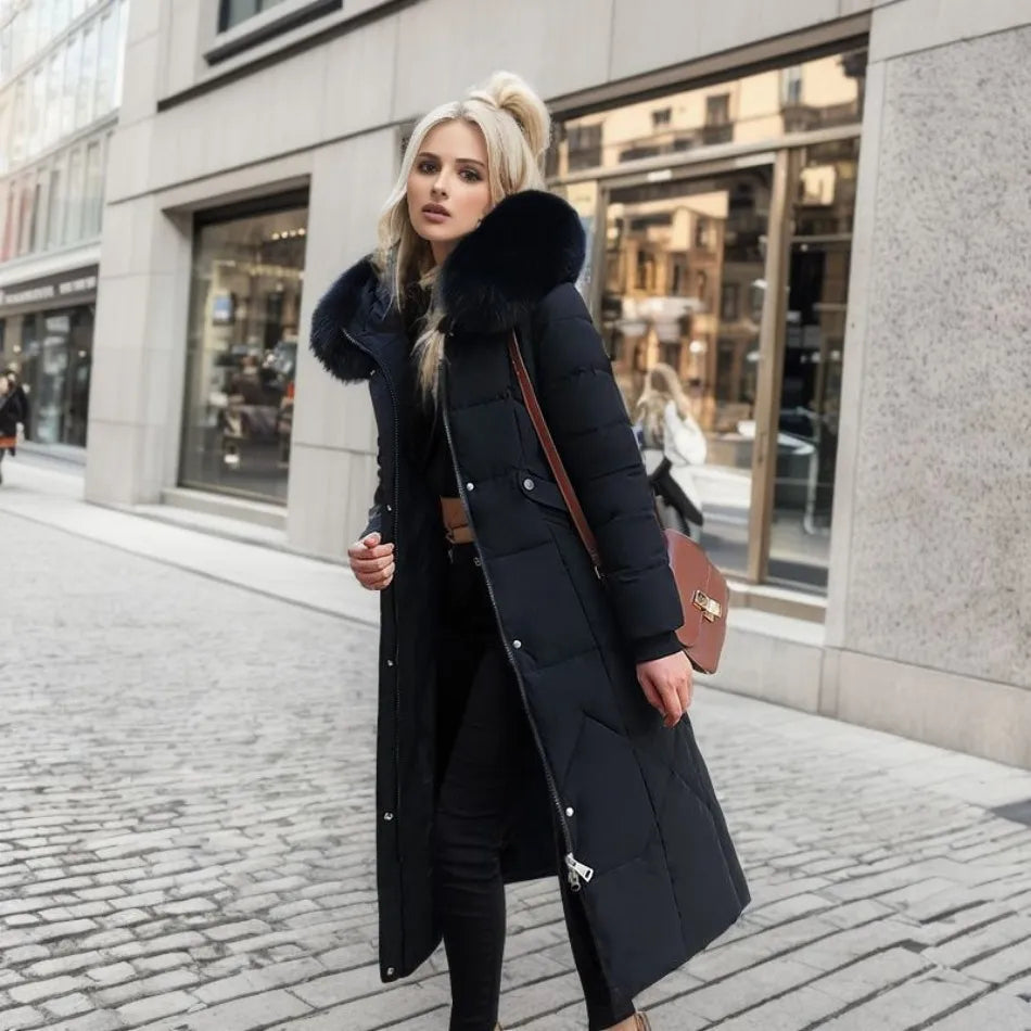 Zania Long Warm Winter Coat