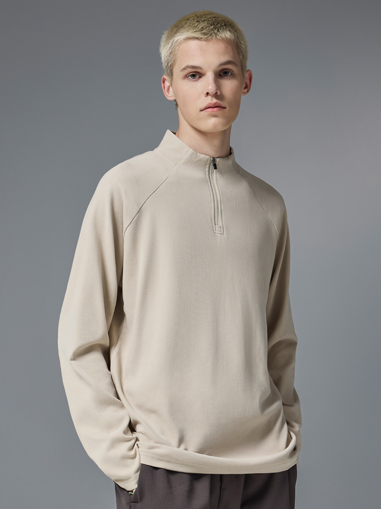 Double-sided Fleece Half-Zip Jumper