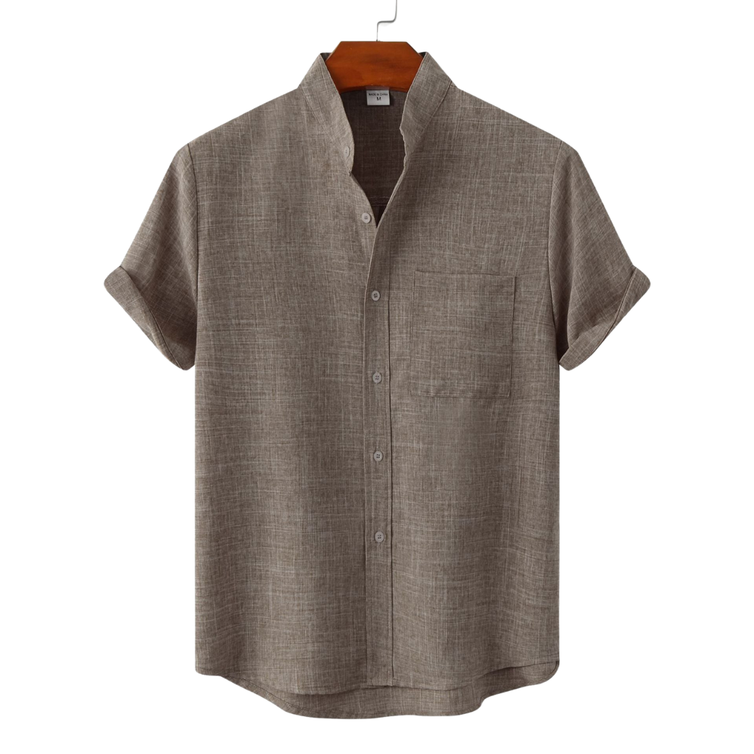 Machu Picchu Cotton Button Up