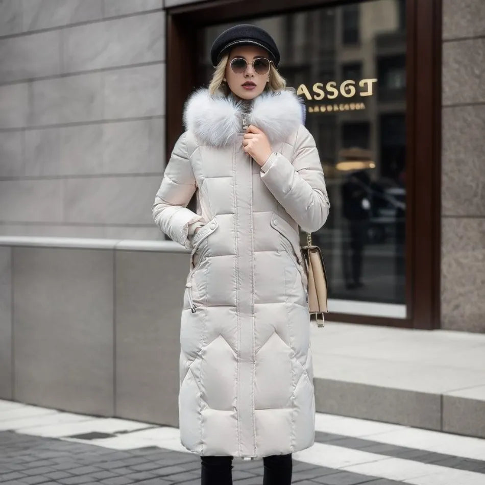 Zania Long Warm Winter Coat