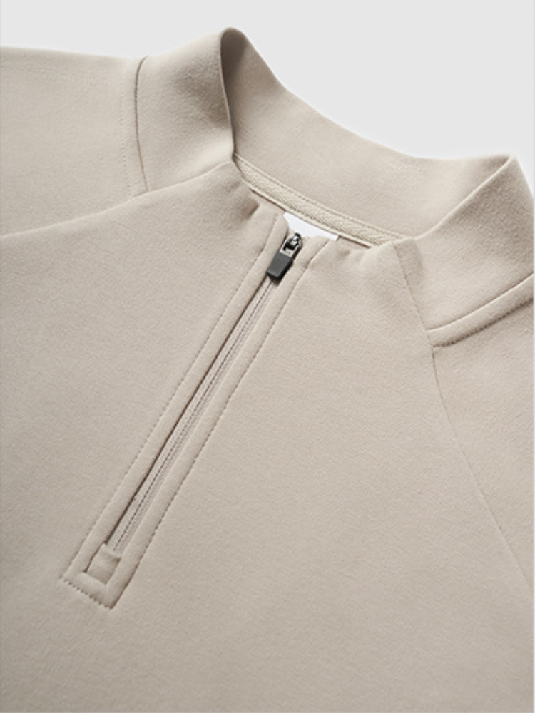 Double-sided Fleece Half-Zip Jumper