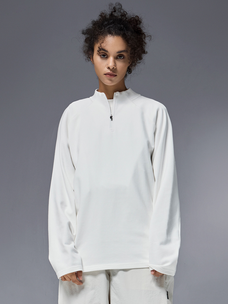 Double-sided Fleece Half-Zip Jumper