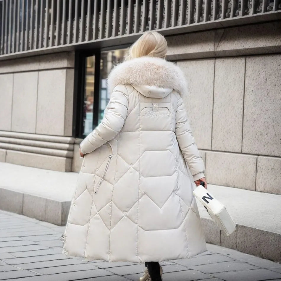 Zania Long Warm Winter Coat