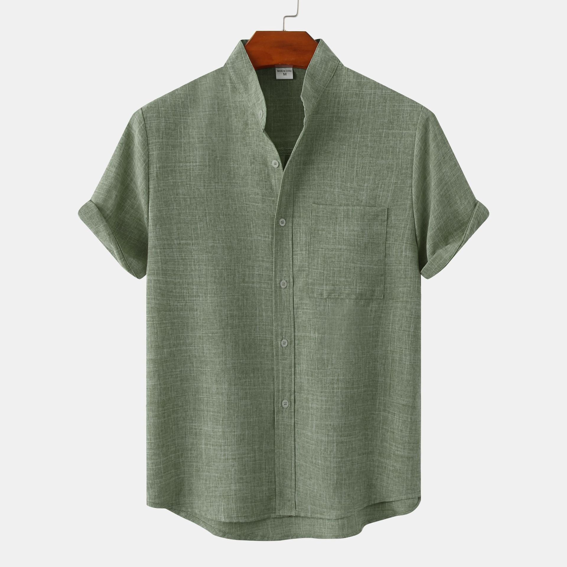 Machu Picchu Cotton Button Up