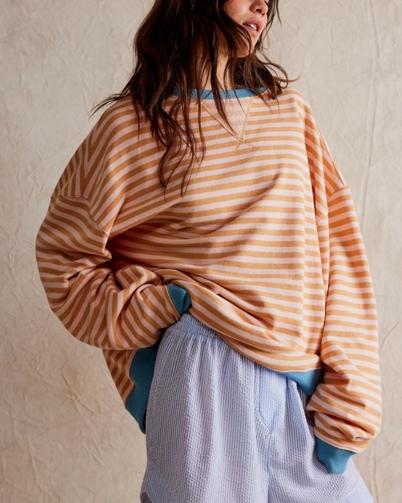 Lucy Oversized Striped Sweater