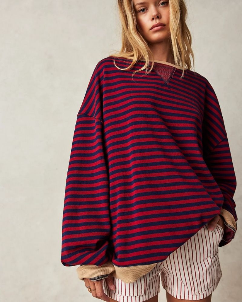 Lucy Oversized Striped Sweater