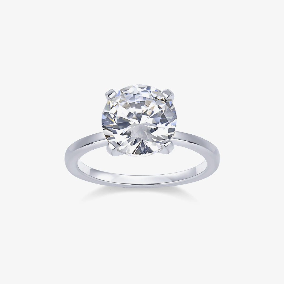 Round Solitaire Ring