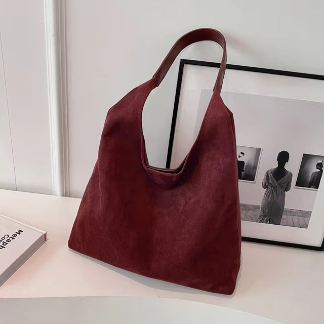 Azura Suede Tote Bag