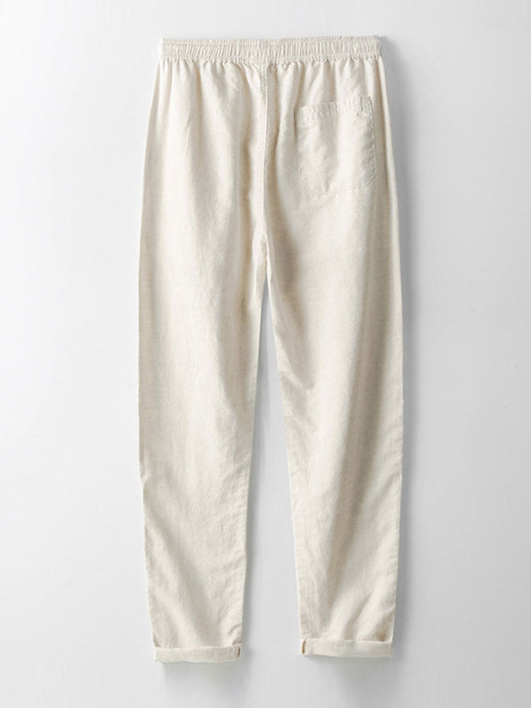 Azura Straight Leg Linen Pants