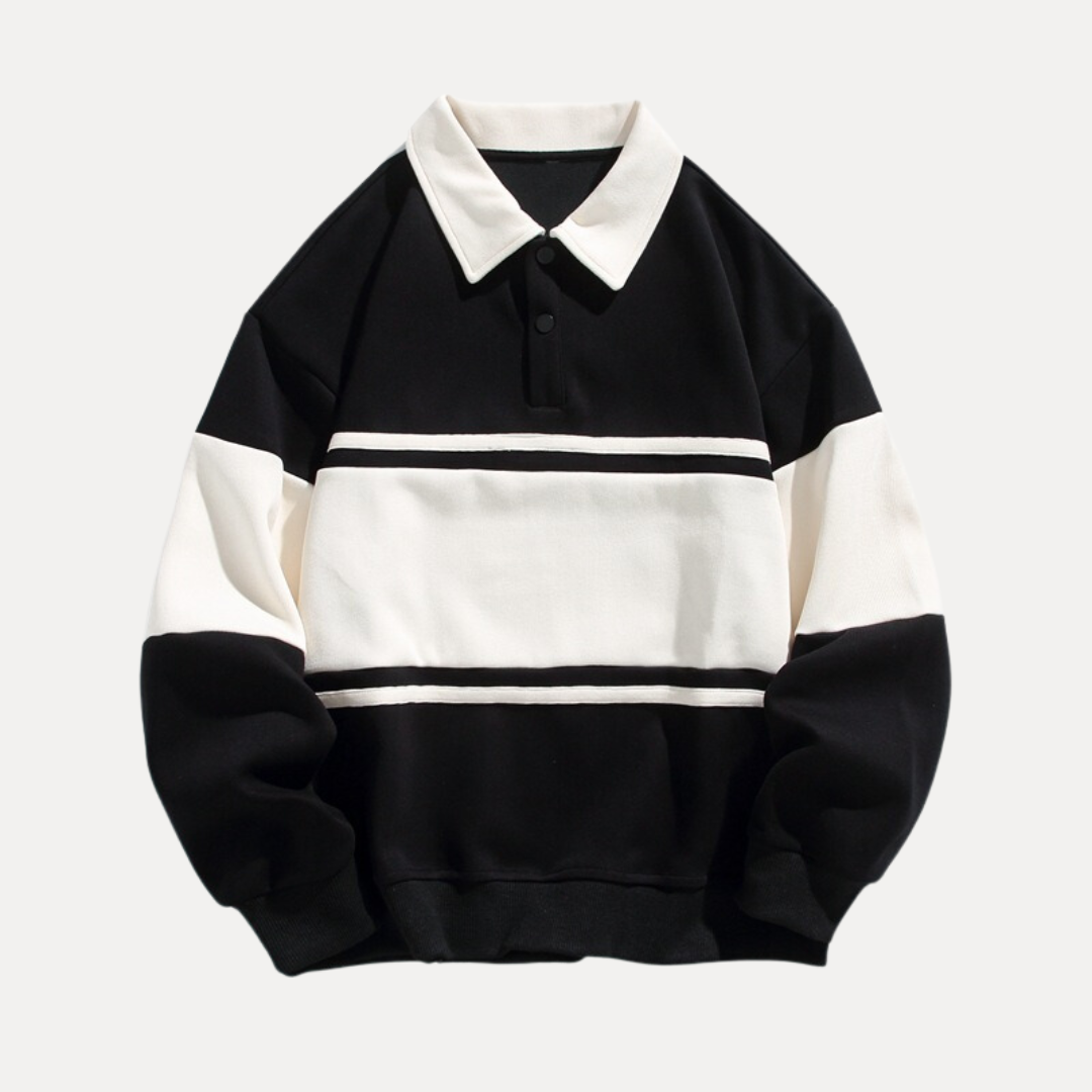 Hema Oversized Relaxed Striped Sweater