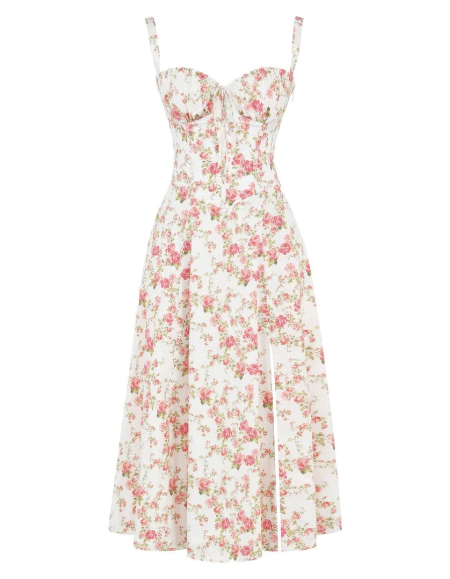 Bianca Milkmaid Midi Dress