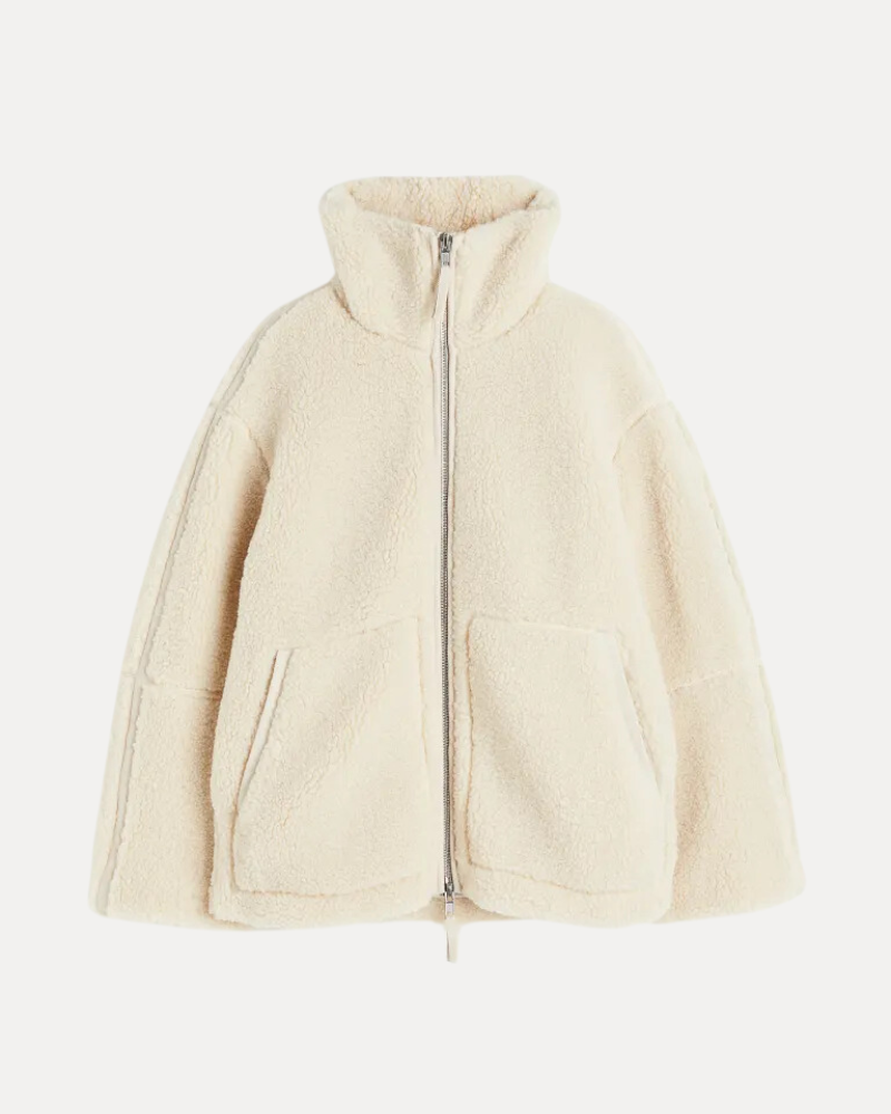 Oversized Polar Fleece Jacket