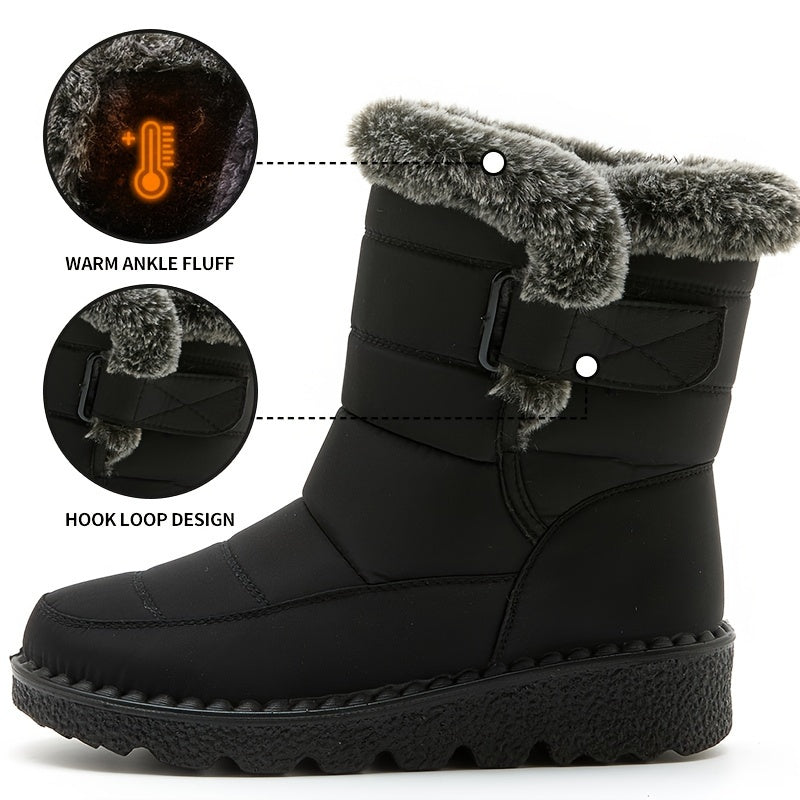 Winter Mountain Boots for Women - Soft Plush Lining