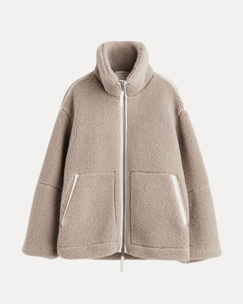 Oversized Polar Fleece Jacket