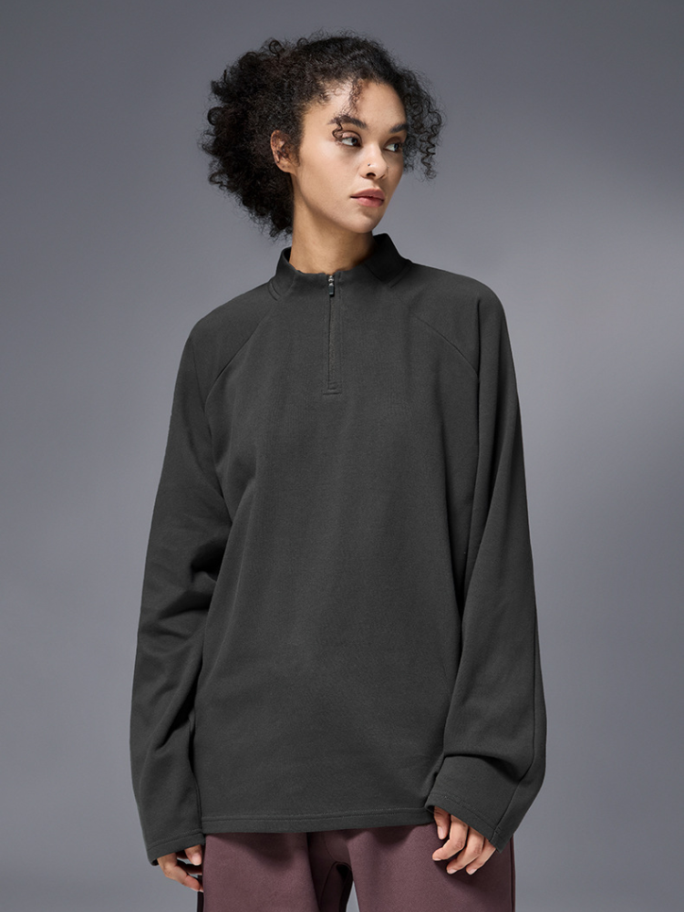 Double-sided Fleece Half-Zip Jumper