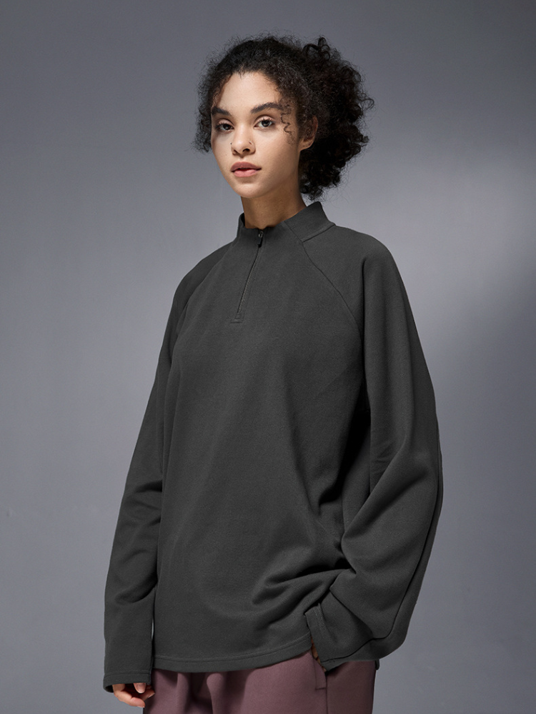 Double-sided Fleece Half-Zip Jumper