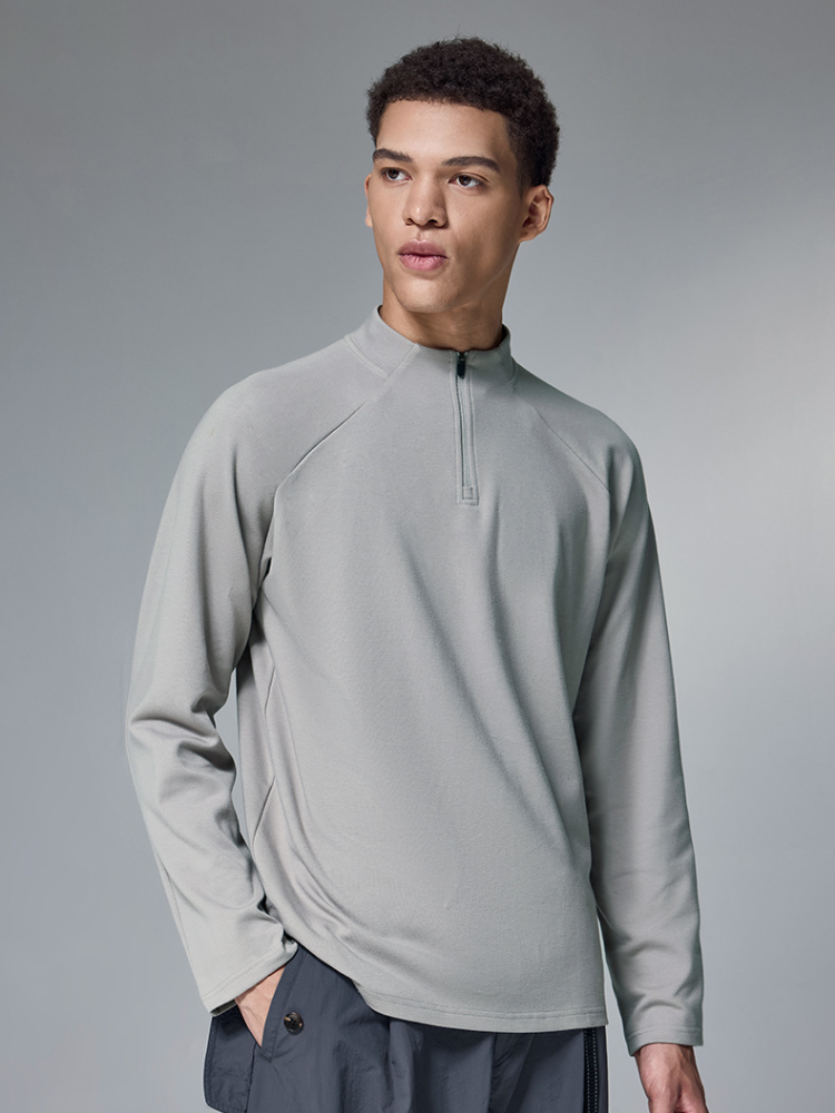 Double-sided Fleece Half-Zip Jumper