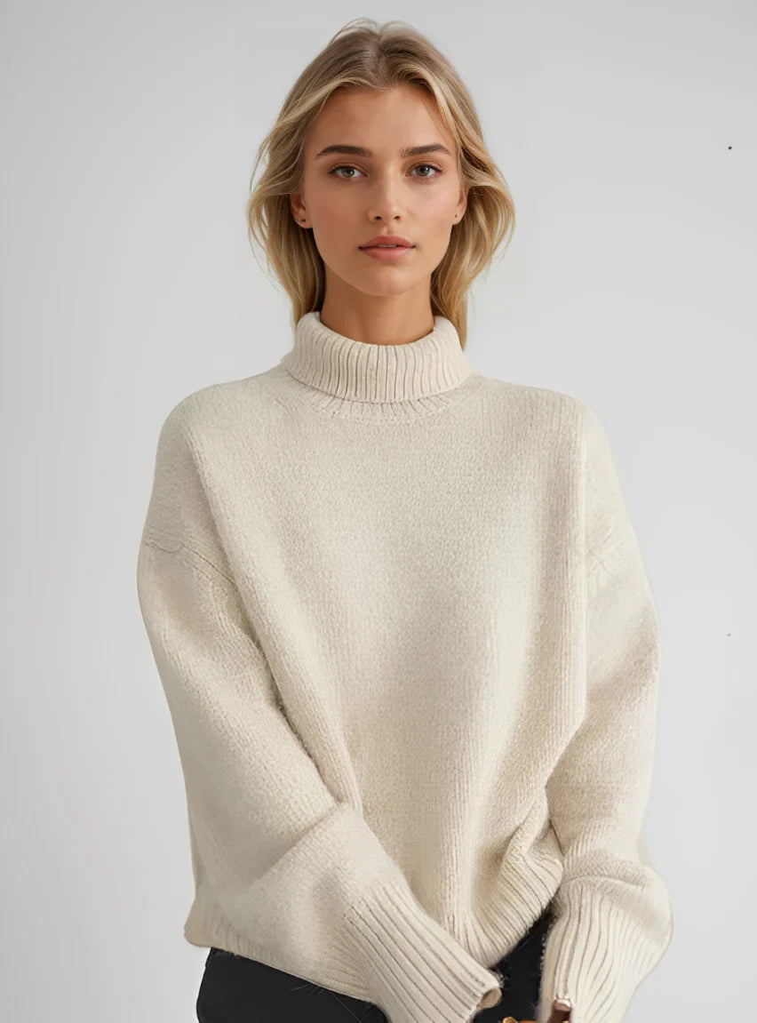 Olivera Relaxed Turtleneck Sweater