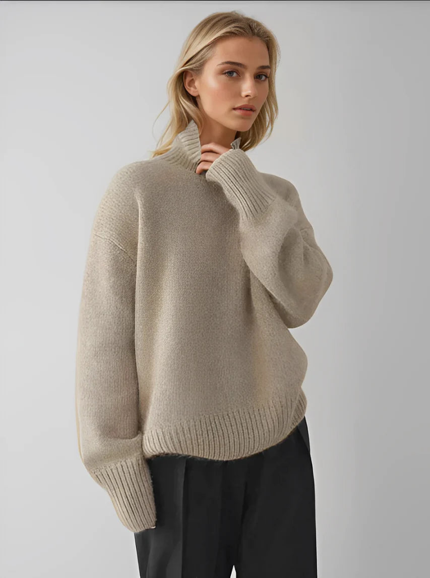 Olivera Relaxed Turtleneck Sweater