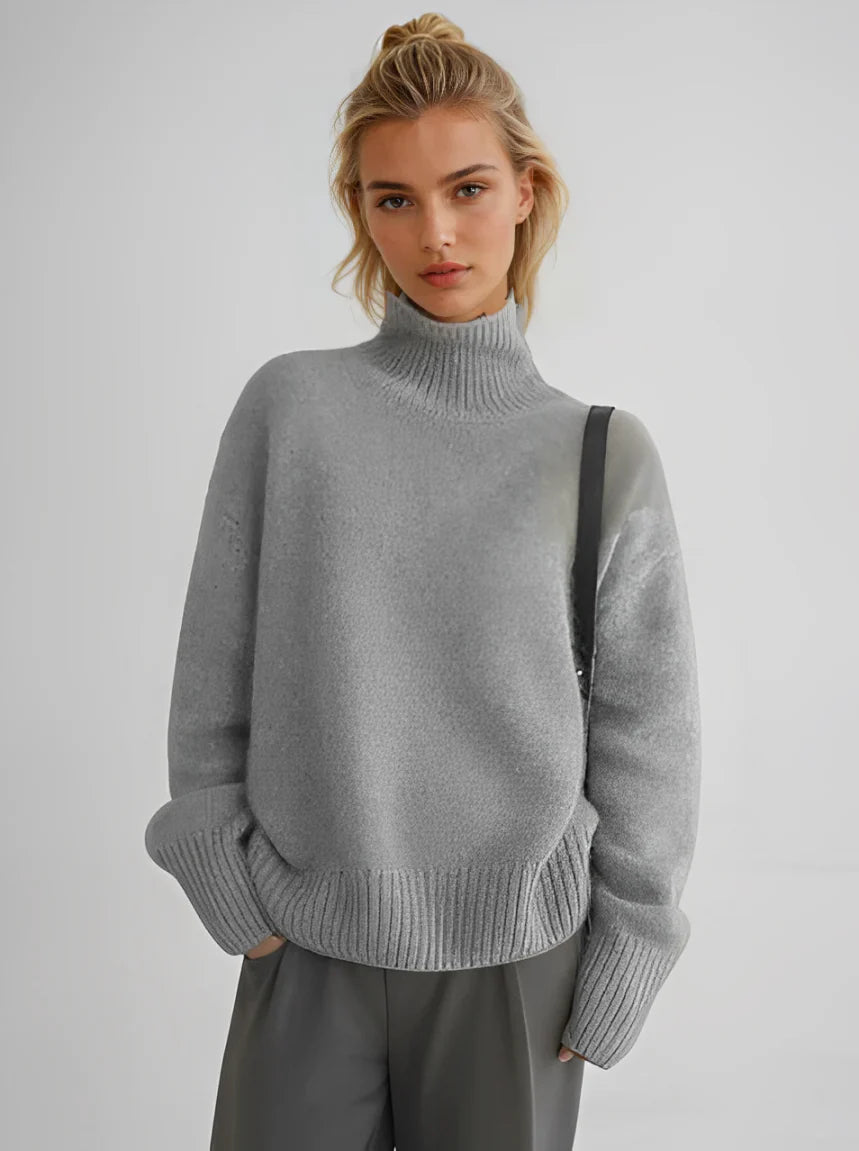 Olivera Relaxed Turtleneck Sweater