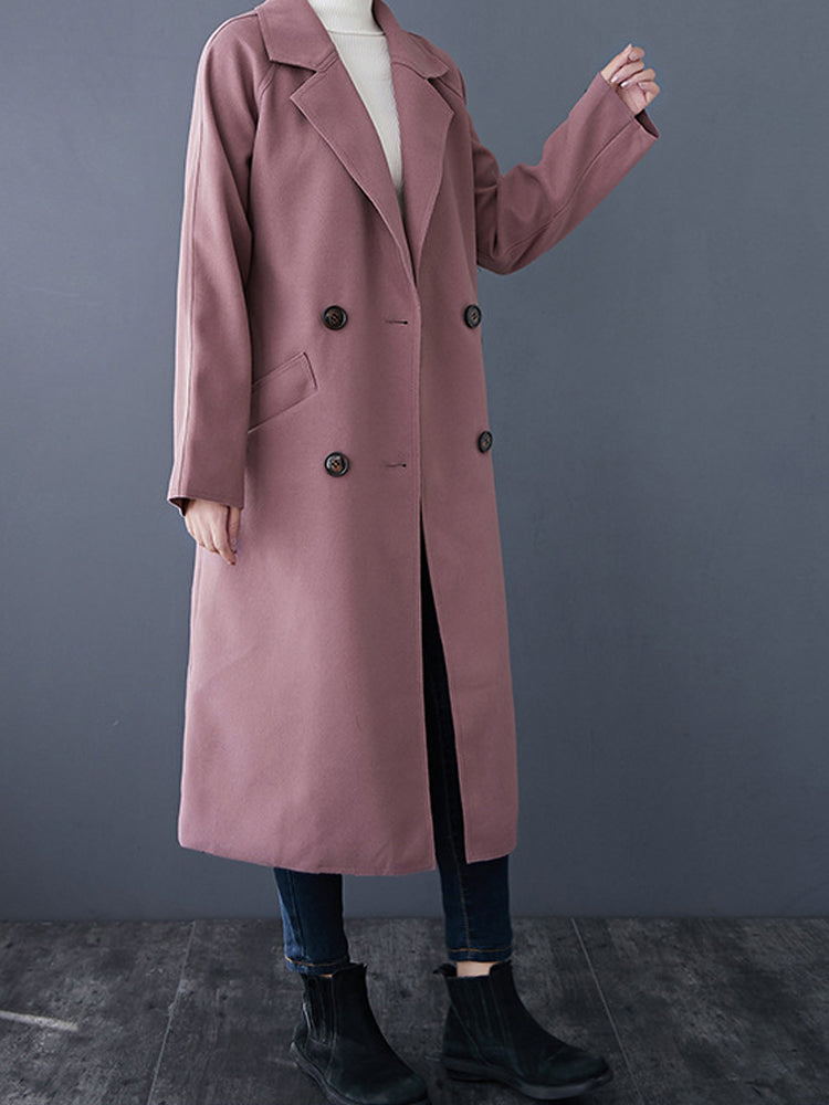 Iconic Long Trench Coat