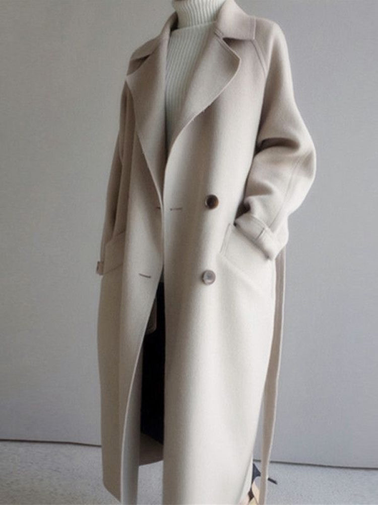 Iconic Long Trench Coat