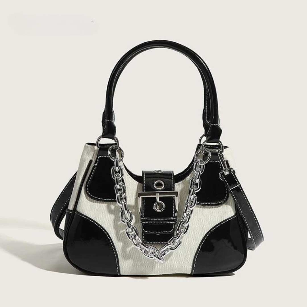 Mona Chained Leather Bag