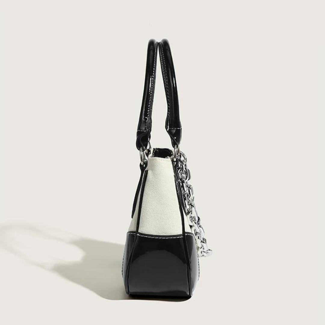 Mona Chained Leather Bag