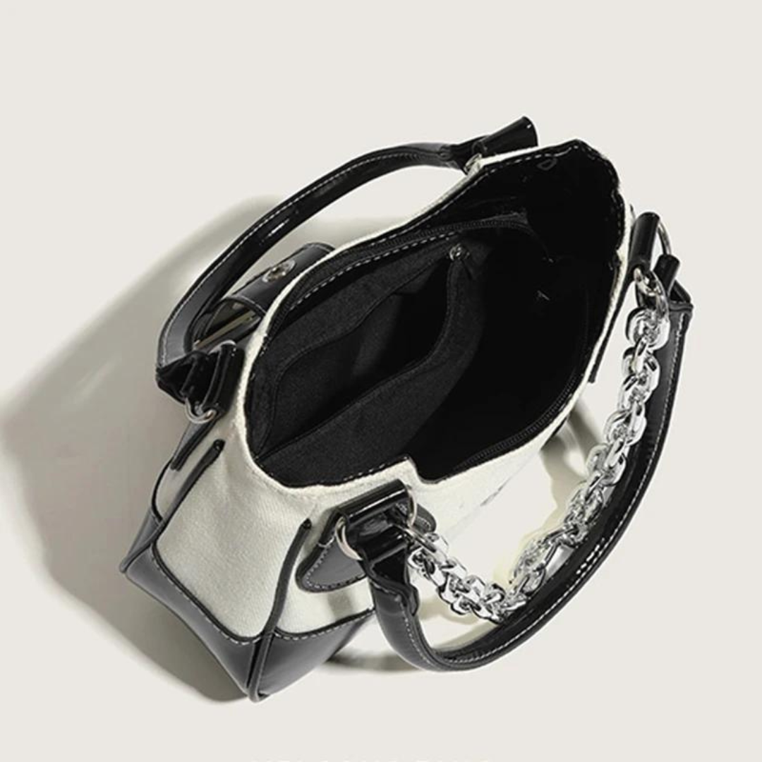 Mona Chained Leather Bag