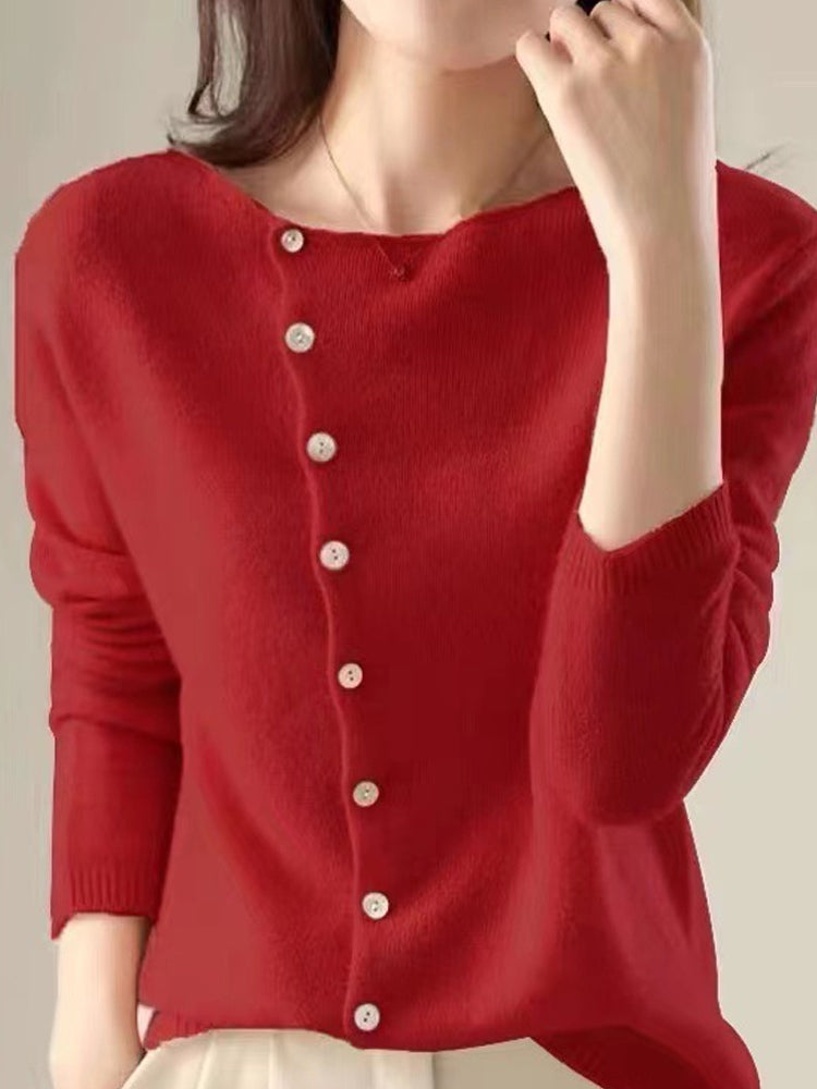 Button Sweater