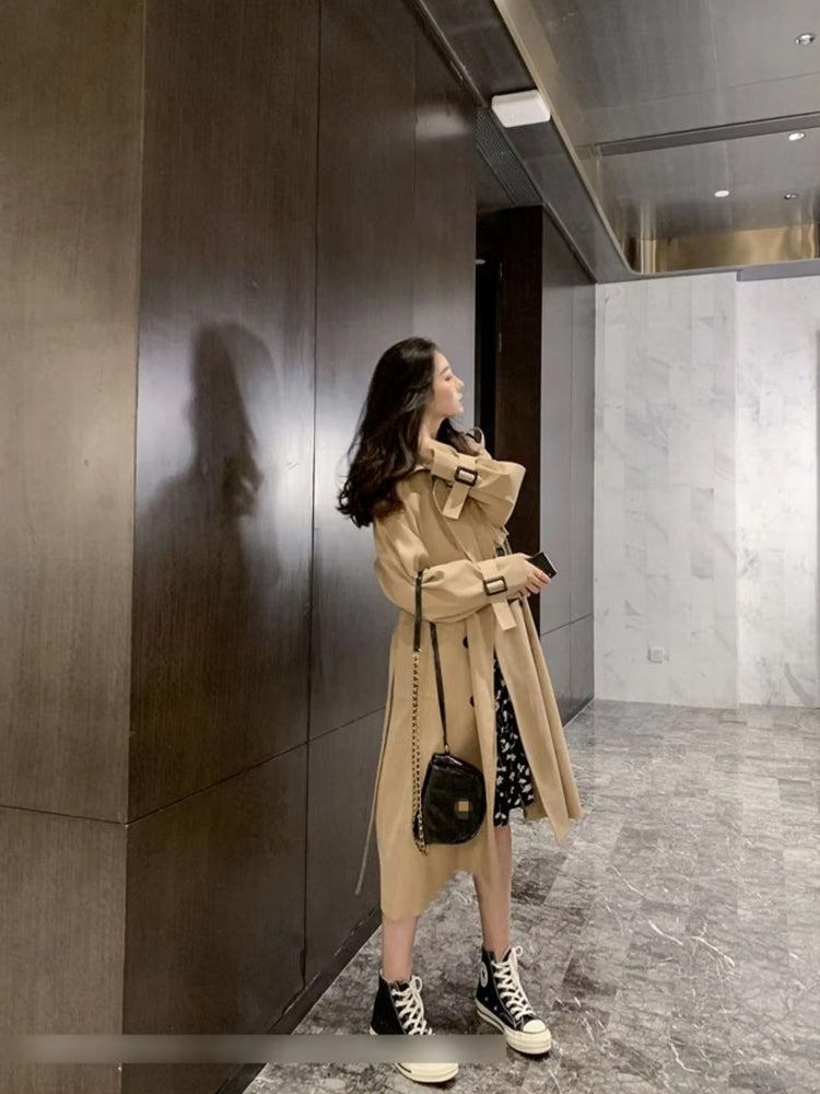 Classic Long Trench Coat