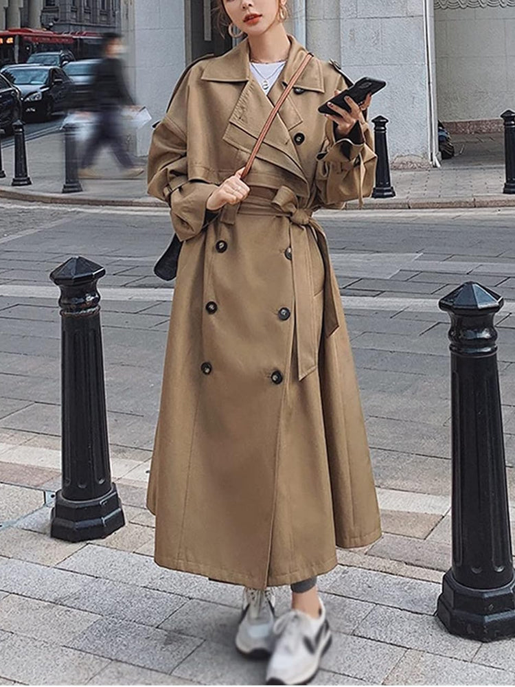 Classic Long Trench Coat