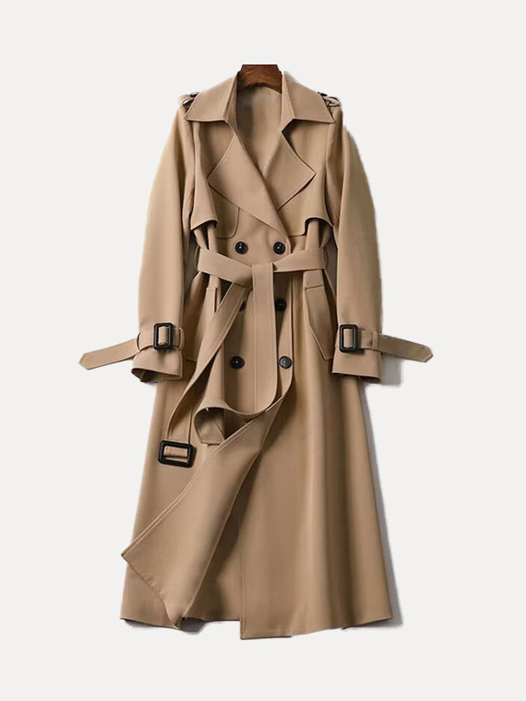 Classic Long Trench Coat