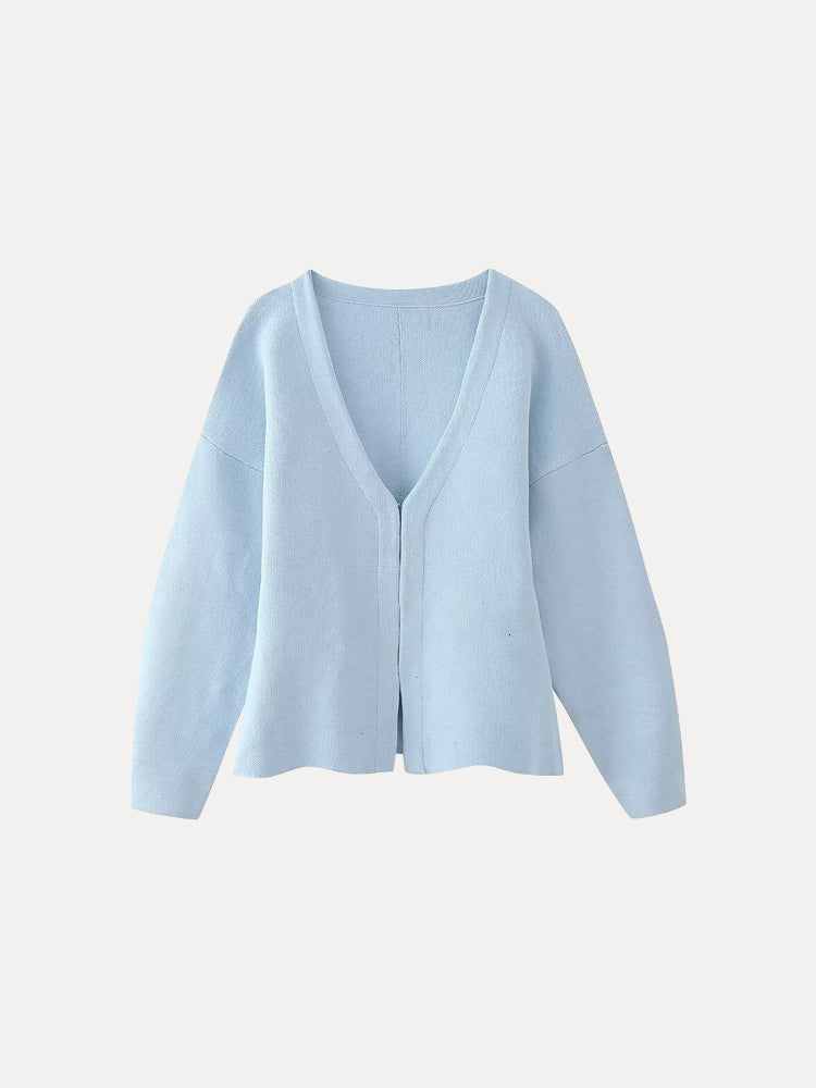 Ella Deep V-Neck Cardigan