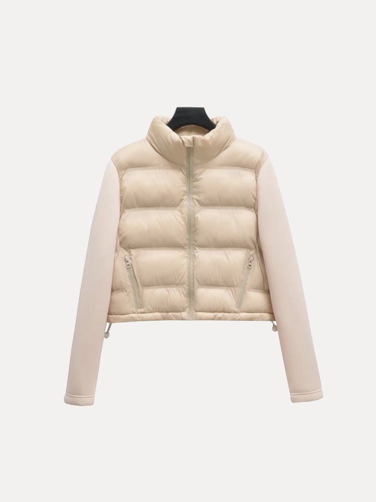 Lined Combination Puffer Jacket