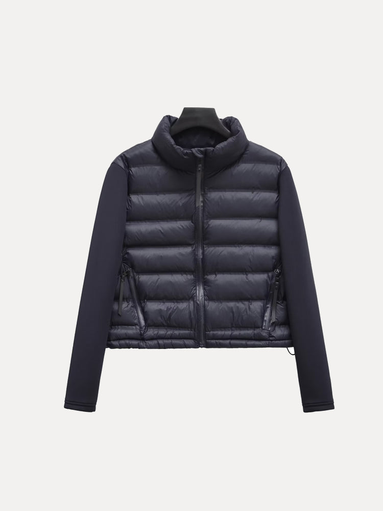 Lined Combination Puffer Jacket