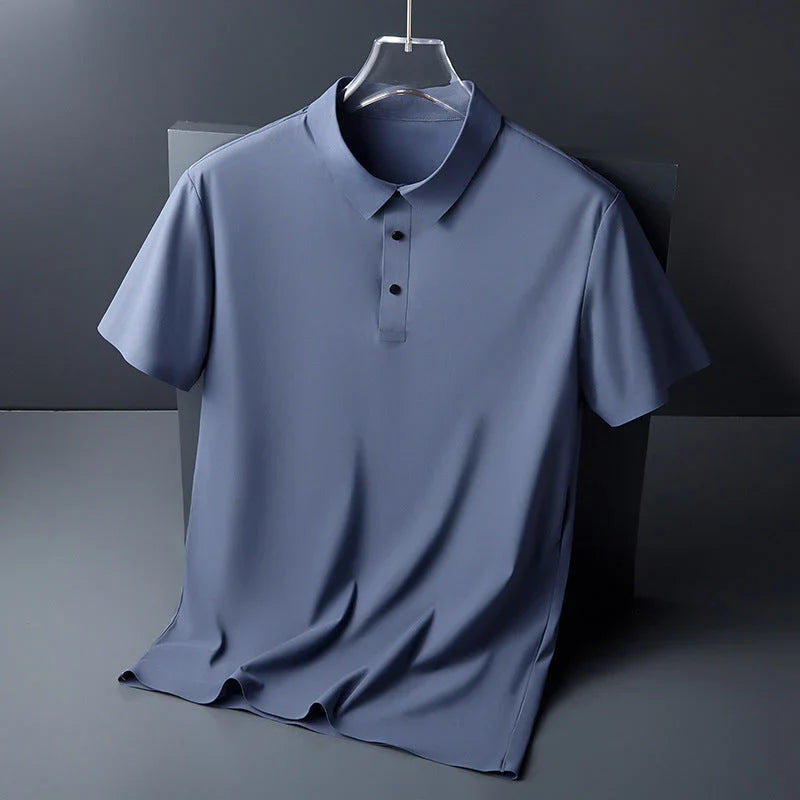 Aero Seamless Ice Silk Polo Shirt