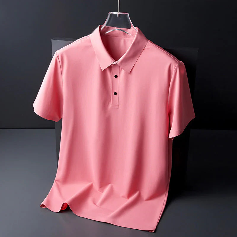 Aero Seamless Ice Silk Polo Shirt