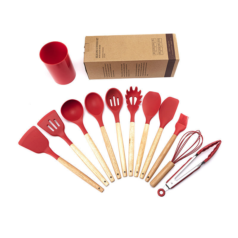 Azura 12-Piece Silicone Multi-Use Kitchen Utensil Set