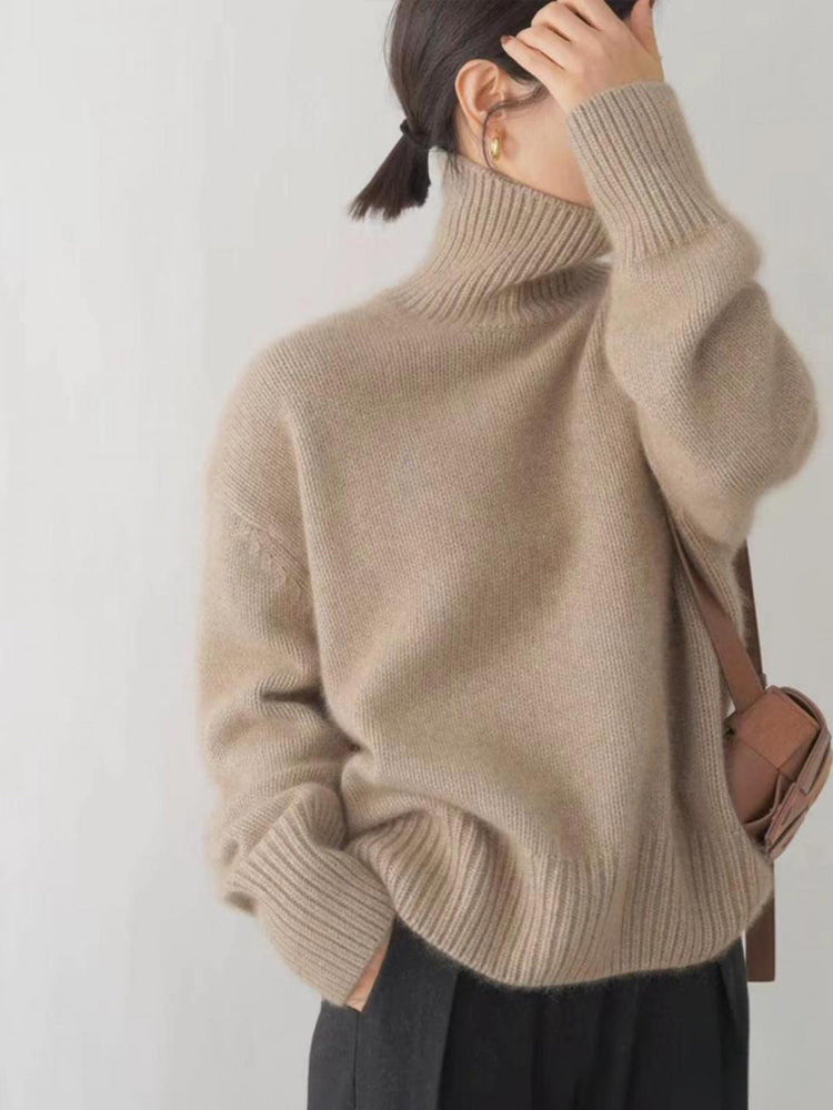 Olivera Relaxed Turtleneck Sweater