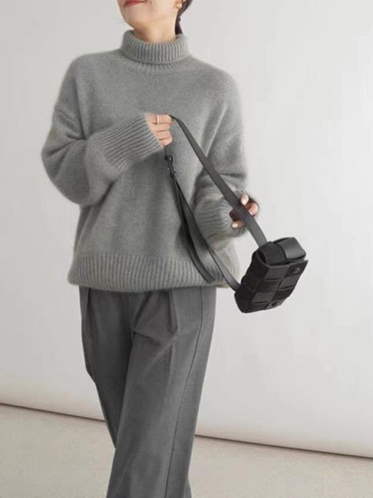 Olivera Relaxed Turtleneck Sweater