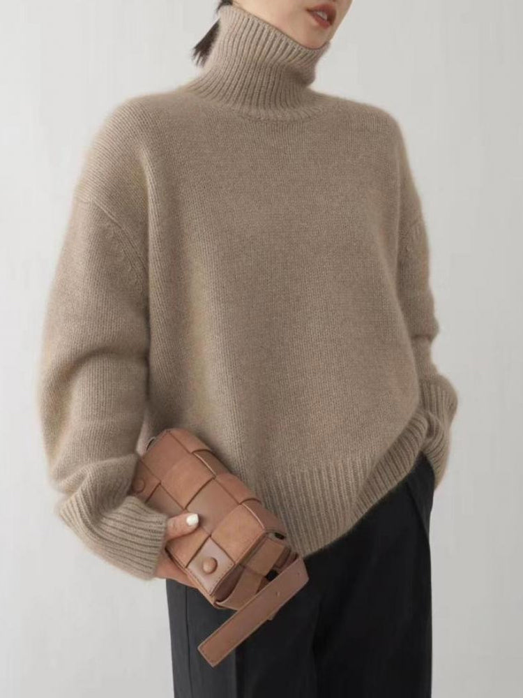 Olivera Relaxed Turtleneck Sweater