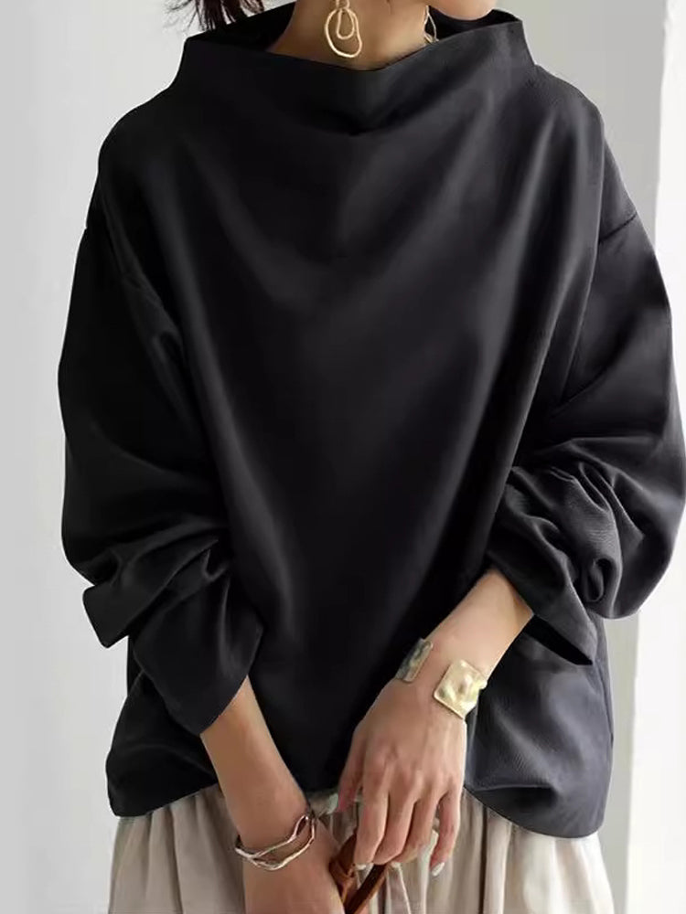 Onella Long Sleeve Oversized Sweater Blouse