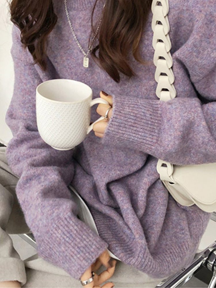 Oversized Pullover Soft Cashmere Sweater